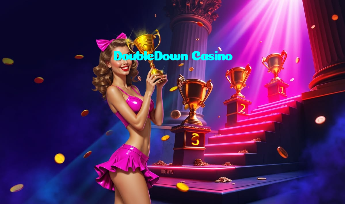 DoubleDown Casino casino presented on mobile device in Pakistan with slots and live games